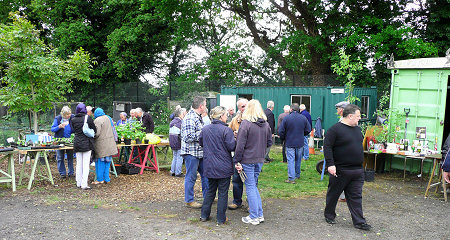 Sixth Cross Road Allotments Group. Photograph by Yvonne Hewett