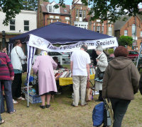 Twick Soc stall at 2011 May Fair