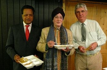 Davinder, Pindi, Rodney. Photo © Yvonne Hewett
