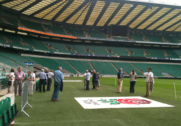 Twickenham Society Members at the RFU
